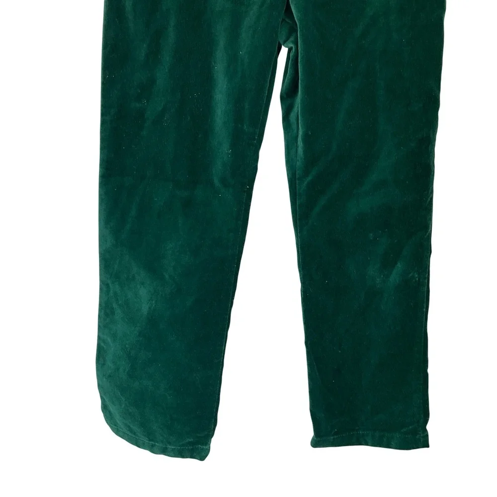 Gymboree Boys‎ Green Velvet Trousers Holiday Dress Pants Sz 7 Preppy Party